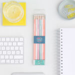 Set de seis lápices con batería para rato