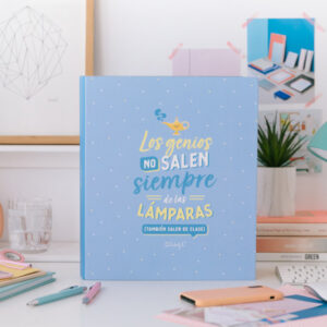 Carpeta Archivadora - Los Genios No Siempre Salen de La Lámpara