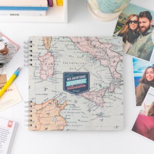 Álbum de Fotos Viaje - Mis Aventuras Y Lugares Inolvidables