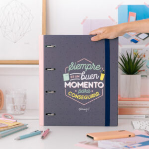 Carpeta con Anillas - Siempre Es Un Buen Momento Para Conseguirlo