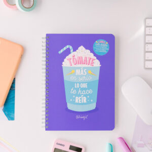 Libreta Pequeña - Tómate Más En Serio Lo Que Te Hace Reír