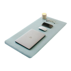 Mouse Pad Protector Antideslizante 80x40 Cm | Azul