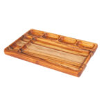 Tabla De Picoteo Rectangular | 6 Divisiones | 30x48 cm