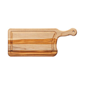 Tabla Con Mango | Madera Teca | 18x44 cm